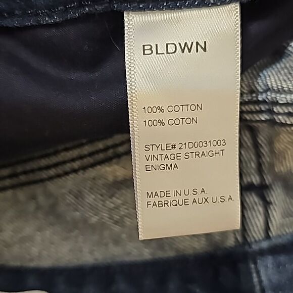 BLDWN • Vintage Straight Leg Jeans Enigma 29 - Picture 10 of 10